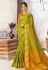 Green kanjivaram saree with blouse 68176