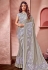 Gray lycra festival wear saree 10800