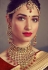 Tamannaah bhatia maroon crepe printed saree with blouse 65929