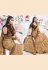 Beige net embroidered saree with blouse 2798