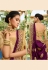 Purple art silk embroidered festival wear saree 3030