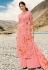 Pink georgette kameez with palazzo 17001