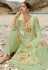 Light green georgette kameez with palazzo 17003