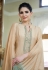 Beige cotton kameez with palazzo 605