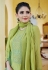 Light green cotton kameez with palazzo 609