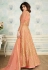 Shamita shetty pink net embroidered indowestern lehenga choli 8249