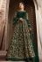 Green banglori silk designer long choli lehenga 5306B