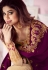 Shamita shetty beige georgette embroidered bollywood anarkali suit 8262