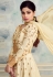 Shamita shetty beige silk embroidered floor length anarkali suit 8256