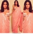 Bollywood kareena Kapoor Inspired Light pink sequins saree