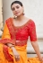Yellow silk saree with blouse 74604