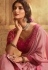 Pink silk festival wear saree 101