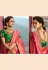 Magenta silk embroidered festival wear saree 13267