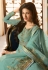 Sea green georgette abaya anarkali suit 9055