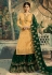 Yellow georgette sharara suit 5046