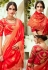 Light orange silk a line lehenga choli 76493