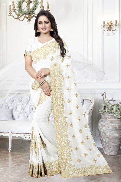 Party Wear Indian Wedding Saree 1902