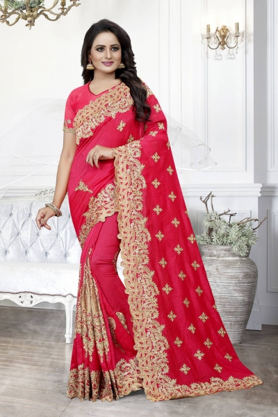 Party Wear Indian Wedding Saree 1905