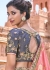 Grey Pink Shaded Silk Jacquard Woven Lehenga Choli 2709