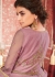 Purple Embroidered Net Kurti Style Lehenga 8302