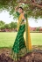 Yellow banarasi half and half saree 2905