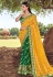 Yellow banarasi half and half saree 2905