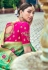 Light green banarasi silk festival wear saree 3003