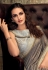 Gray lycra party wear saree 11225