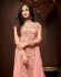 Sonal Chauhan Peach net wedding Palazzo kameez