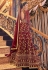 Maroon net embroidered floor length Wedding anarkali