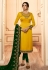 Drashti dhami yellow georgette long choli lehenga 45004