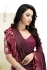 Party wear ruffle saree 1010