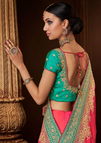 Indian wedding wear saree 4156