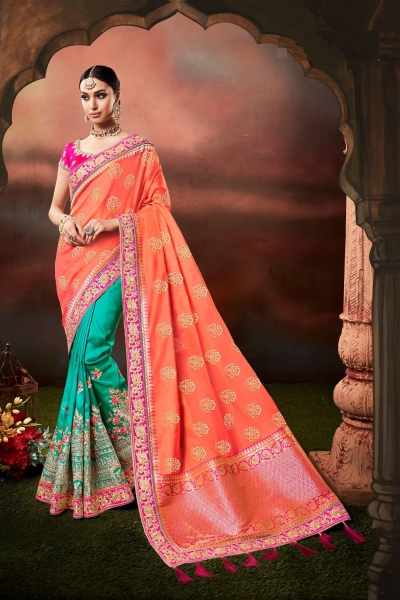 Indian wedding wear saree 4157