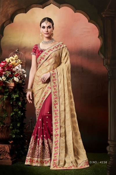 Indian wedding wear saree 4158