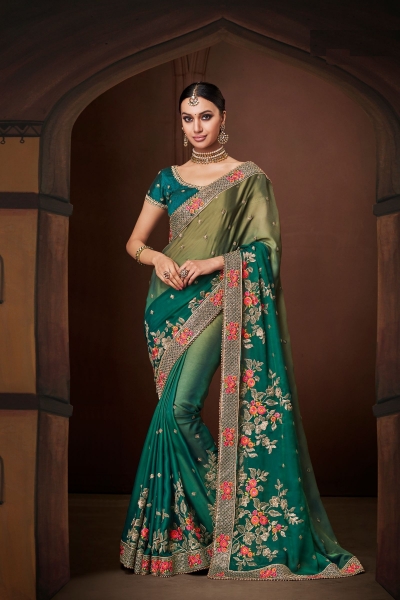 Indian wedding wear saree 4161