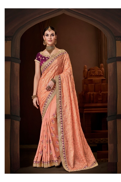 Indian wedding wear saree 4166