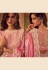 Pink silk party wear saree 5113