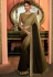 Golden silk festival wear saree 115