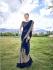 Indian ruffle party wear saree