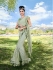 Indian ruffle party wear saree