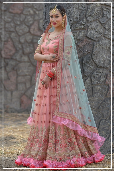 Indian bridal lehenga choli 955