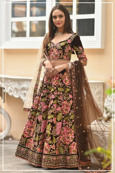 Indian bridal lehenga choli 958