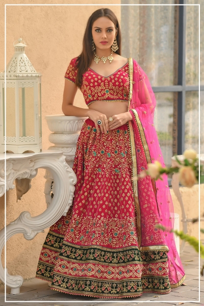 Indian bridal lehenga choli 962