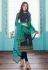 Navy blue georgette churidar suit 7084