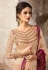 Peach satin kameez with pant 18077