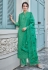 Green faux georgette readymade palazzo suit 1086