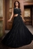 Black lycra circular lehenga choli 074