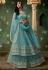 Aqua net embroidered indo western lehenga choli 78001