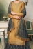 Mustard satin indo western lehenga choli PRQ3967